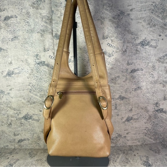 libaire Leather Saddle Style Backpack - Vintage - Picture 4 of 13